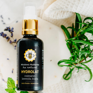 Rozmaryn, Lawenda, Mięta - hydrolat do cery tłustej i mieszanej, 50ml