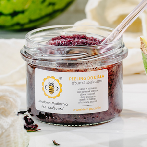 Arbuz z Hibiskusem -  peeling do ciała 