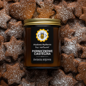 Pierniczkowe Ciasteczka - świeca z wosku sojowego