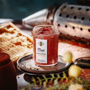 Miód nektarowy wielokwiatowy z żurawiną 260g