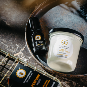 Zestaw Masło Gentleman + Perfumy roll-on Onyks