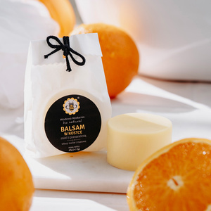 Miód z Pomarańczą - balsam do włosów w kostce re-fill