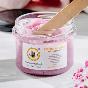 Odmładzający - peeling do ciała z woskiem pszczelim