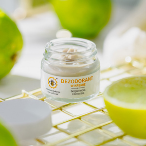 Bergamotka z limonką - mini dezodorant w kremie