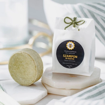 Trawa Cytrynowa - szampon w kostce re-fill