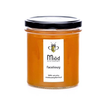 Miód nektarowy faceliowy 400g