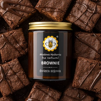 Brownie - świeca z wosku sojowego