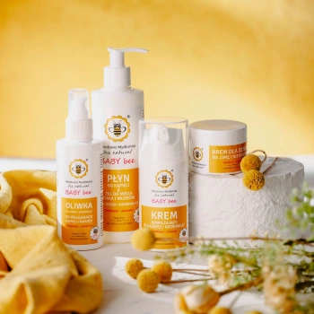 Miodowo - Owsiany zestaw kosmetyków dla dzieci