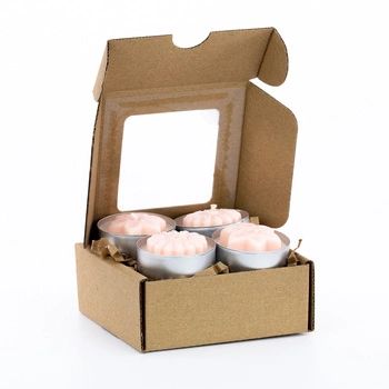 Tealights Bukiet Kwiatów - podgrzewacze zapachowe z wosku sojowego i pszczelego