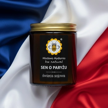 Sen o Paryżu - świeca z wosku sojowego