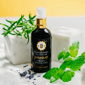 Rozmaryn, Lawenda, Mięta - hydrolat do cery tłustej i mieszanej, 100ml